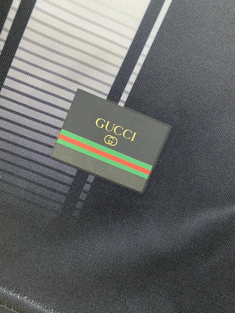 Camisa Gucci x Juventus | 22/23 Torcedor Gucci - Preta e Branca