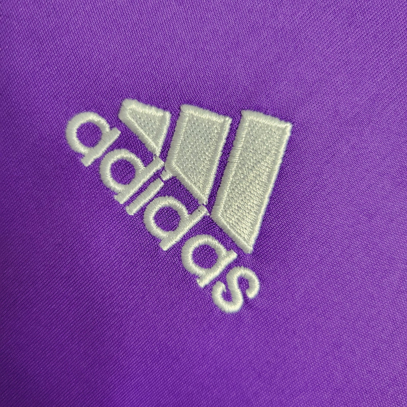Camisa Champions League Real Madrid Retrô | 16/17 Adidas - Roxa