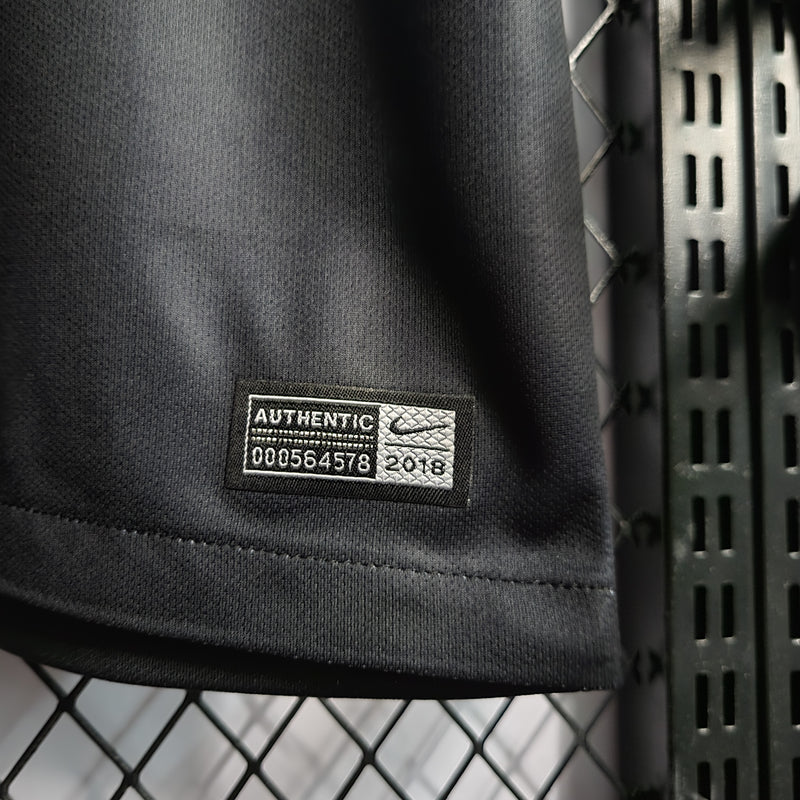 Camisa III Corinthians Retrô | 18/19 Nike - Preta e Dourada