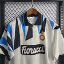 Camisa II Inter de Milão Retrô | 92/93 Umbro - Branca Azul e Preta