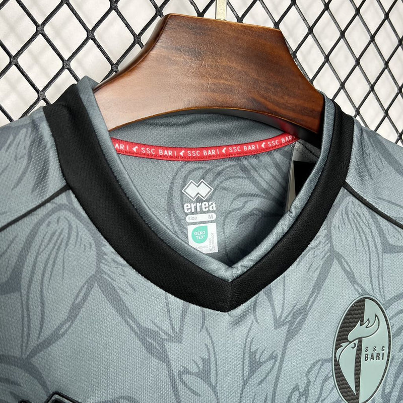Camisa III Bari | 24/25 Torcedor Errea - Cinza e Preta