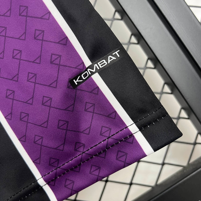 Camisa II Real Valladolid | 25/26 Torcedor Kappa - Roxa e Preta