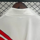 Camisa I Rayo Vallecano Retrô | 97/98 Joma - Branca e Vermelha