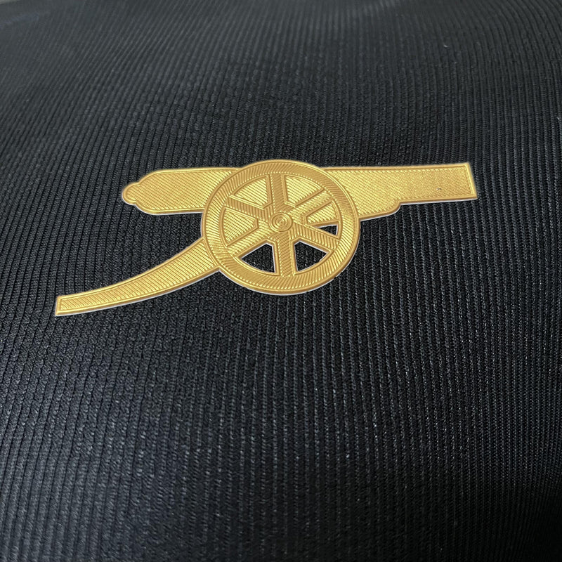 Camisa Arsenal x Versace | 24/25 Modelo Jogador Adidas - Preta