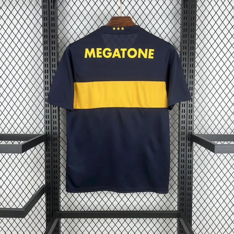 Camisa I Boca Juniors Retrô | 07/08 Nike - Azul e Amarela