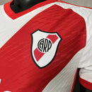 Camisa I River Plate | 23/24 Modelo Jogador Adidas - Branca e Vermelha
