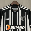 Camisa I Clube Atlético Mineiro | 23/24 Torcedor Adidas - Preta e branca