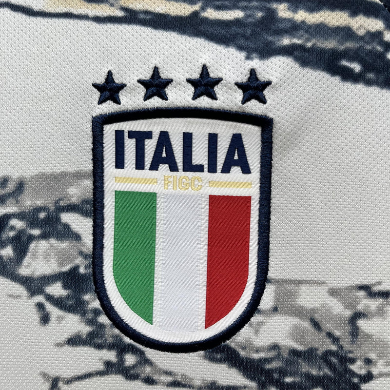 Camisa II Itália | 23/24 Torcedor Adidas - Branca - Manga Longa