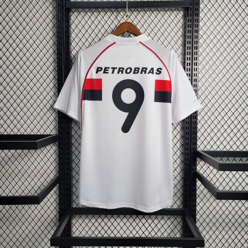 Camisa II Flamengo Retrô | 02/03 Nike - Branca