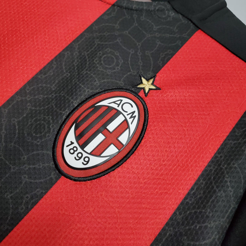 Camisa I Milan | 20/21 Torcedor Puma - Vermelha e Preta