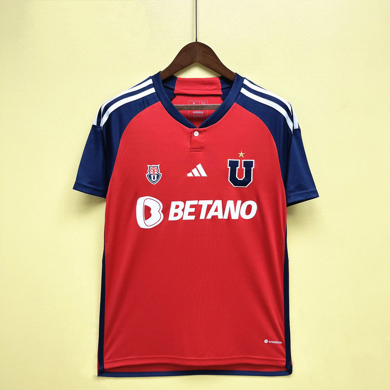 Camisa II Universidad de Chile | 23/24 Torcedor Adidas - Vermelha e Azul