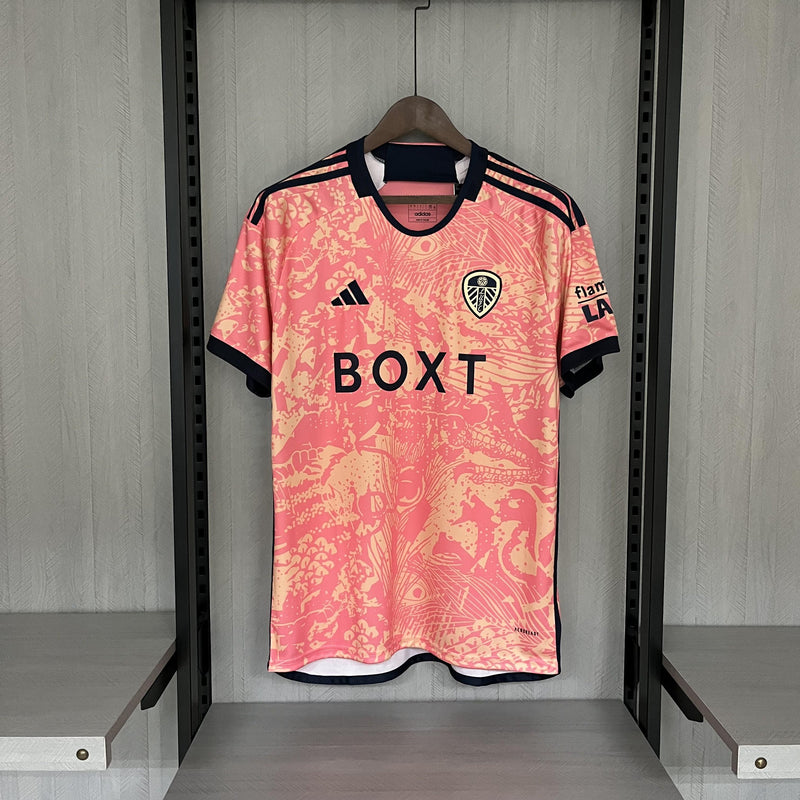 Camisa III Leeds United | 23/24 Torcedor Adidas - Rosa