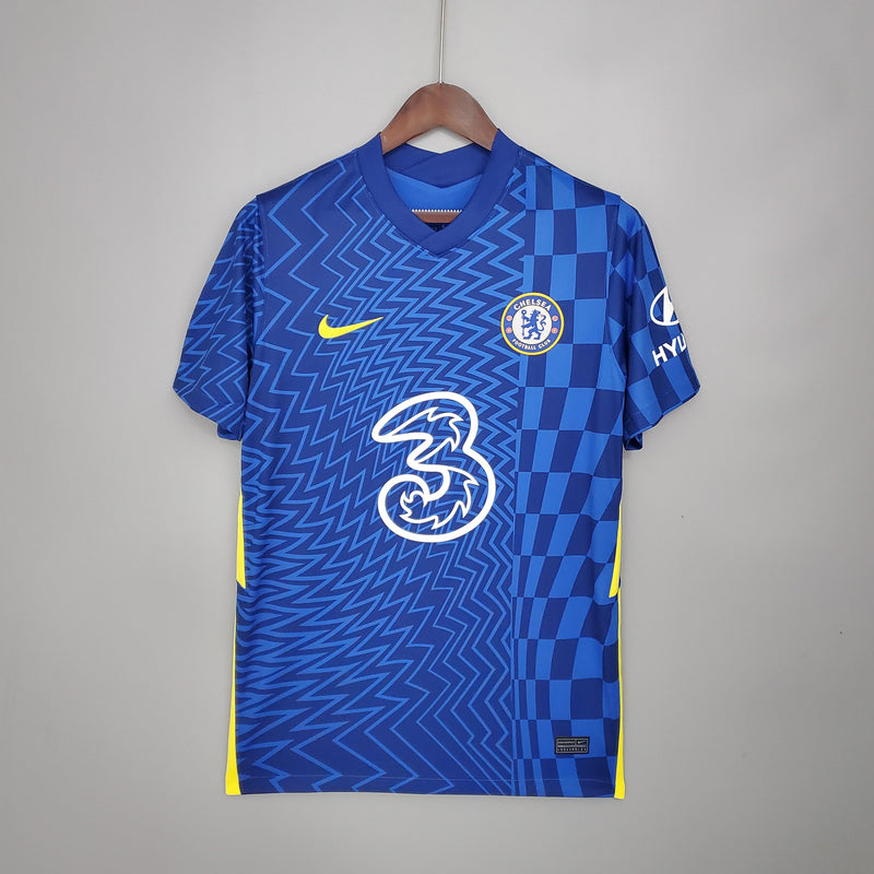 Camisa I Chelsea | 21/22 Torcedor Nike - Azul