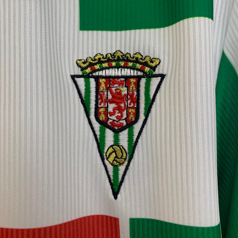Camisa I Córdoba Retrô | 97/98 Umbro - Verde e Branca