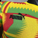 Camisa Pré Jogo Gana | 23/24 Modelo Jogador Puma - Amarela Verde e Vermelha