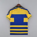 Camisa I Parma Retrô | 99/00 Champion - Azul e Amarela