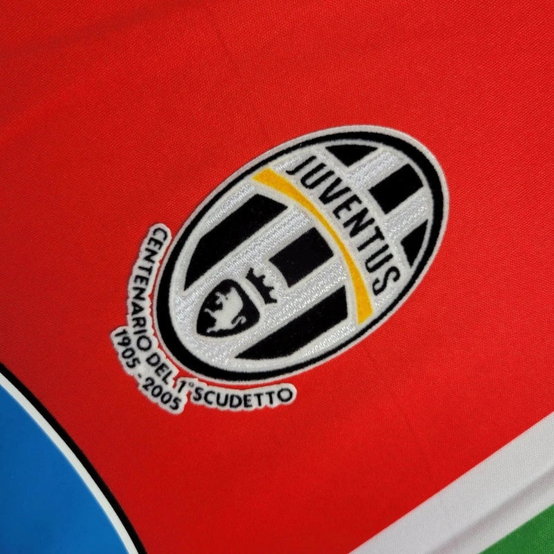 Camisa II Juventus Retrô | 05/06 Nike - Vermelha
