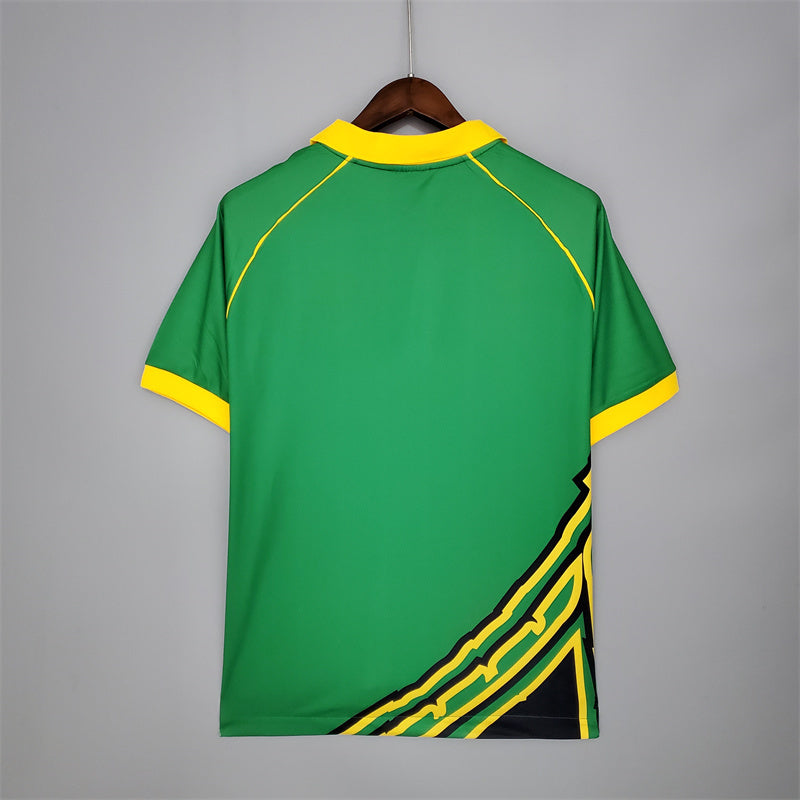 Camisa II Jamaica Retrô | 1998 Kappa - Verde Amarela e Preta