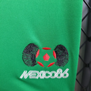 Camisa I México Retrô | 1986 Adidas - Verde e Branca