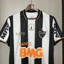 Camisa I Clube Atlético Mineiro | 2013 Retrô - Preta e branca