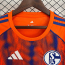 Camisa III Schalke 04 | 25/26 Torcedor Adidas - Laranja e Azul