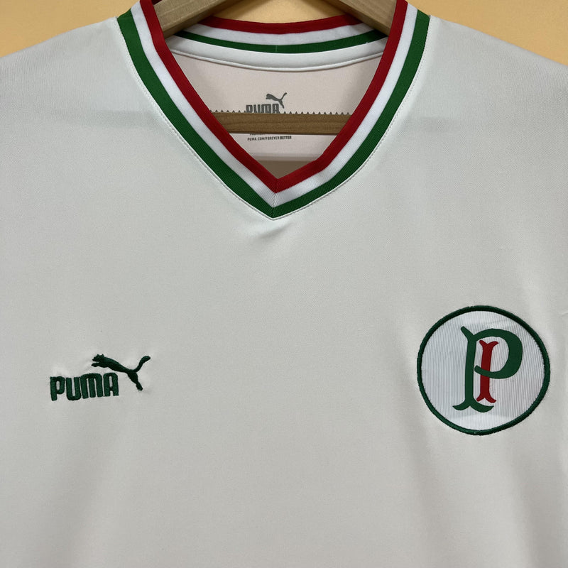 Camisa Comemorativa Palmeiras | 22/23 Torcedor Puma - Branca - Manga Longa