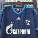 Camisa II Schalke 04 Retrô | 10/11 Adidas - Azul