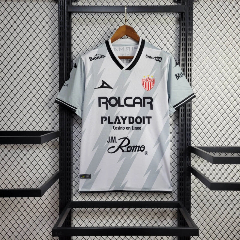 Camisa II Necaxa | 24/25  Torcedor Pirma - Branca e Cinza