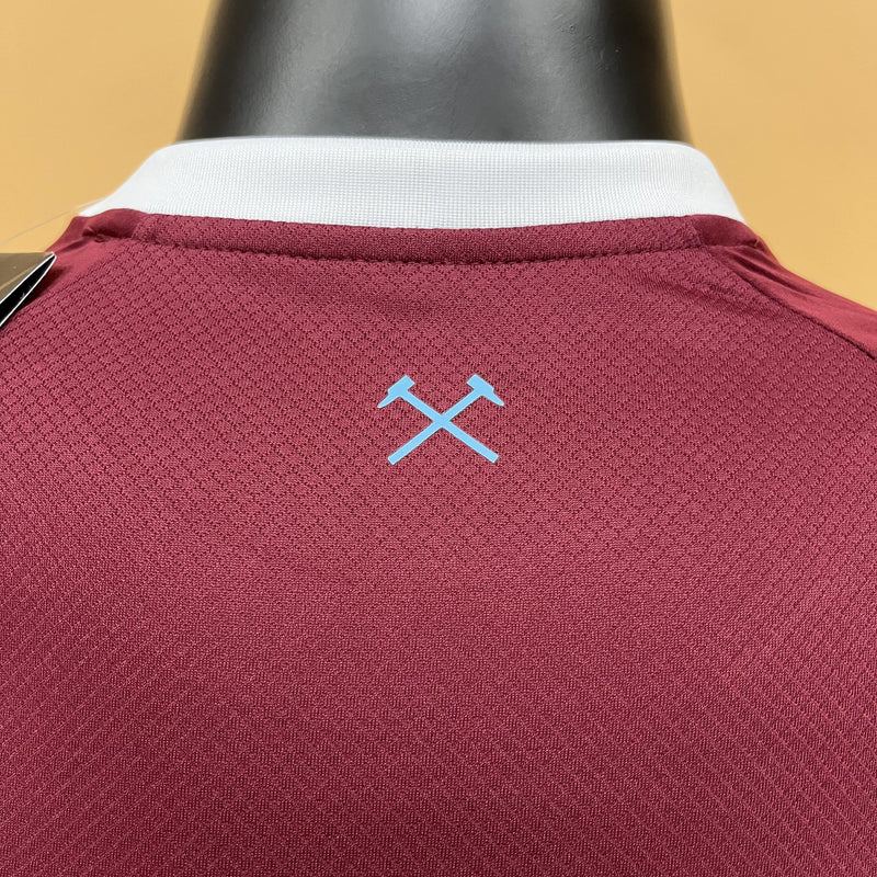 Camisa I West Ham | 22/23 Modelo Jogador Umbro - Vinho