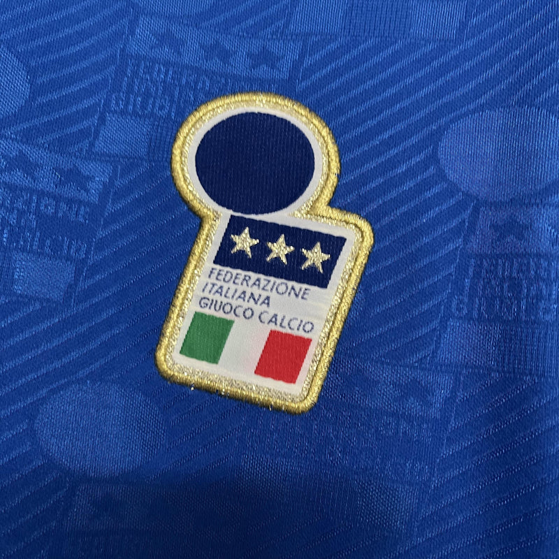 Camisa I Itália Retrô | 1994 Torcedor Diadora - Azul