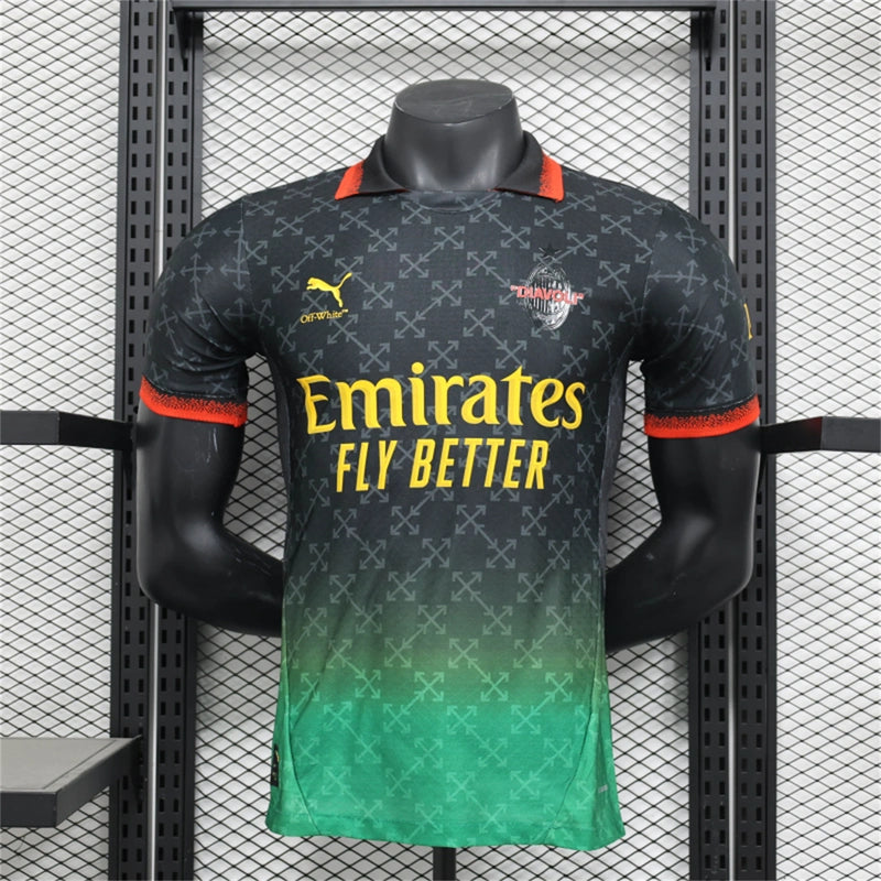 Camisa IV Milan | 24/25 Jogador Puma - Preta e Verde
