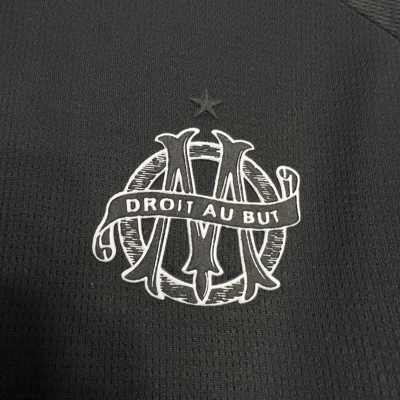 Camisa Edição Aniversário Olympique de Marseille | 24/25 Torcedor Puma - Preta