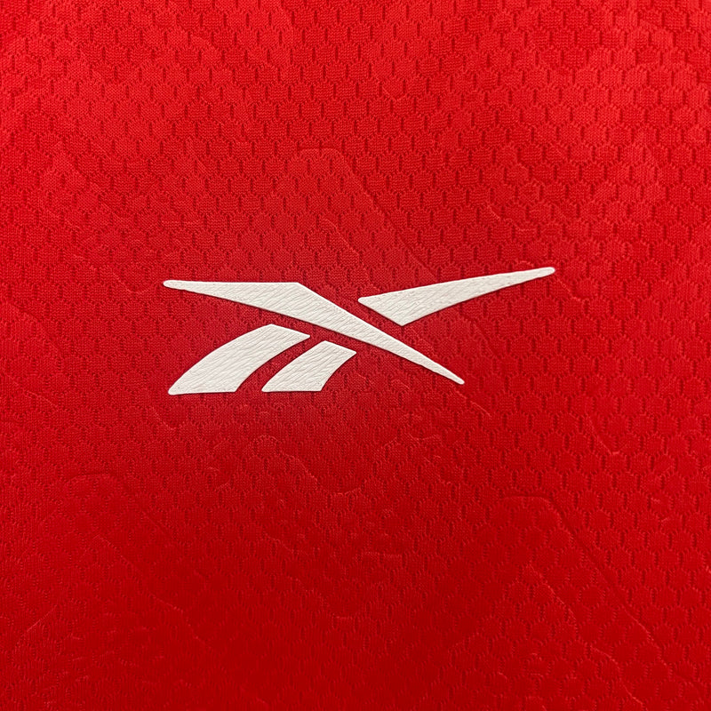 Camisa I Panamá | 2024 Torcedor Reebok - Vermelha