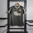 Camisa II Corinthians Retrô | 11/12 Nike - Preta e Branca