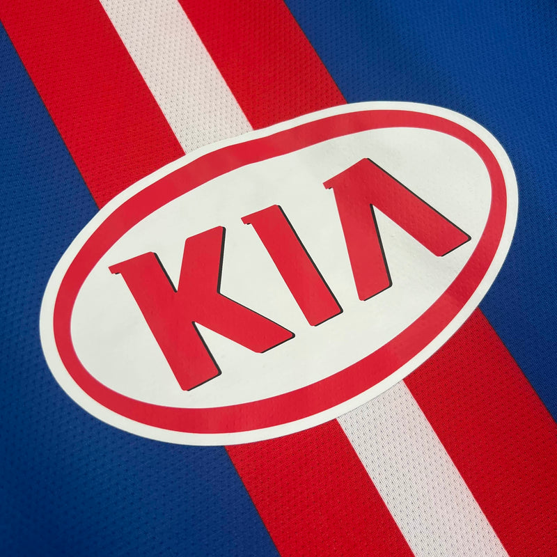 Camisa II Atlético de Madrid Retrô | 10/11 Nike - Azul e Vermelha