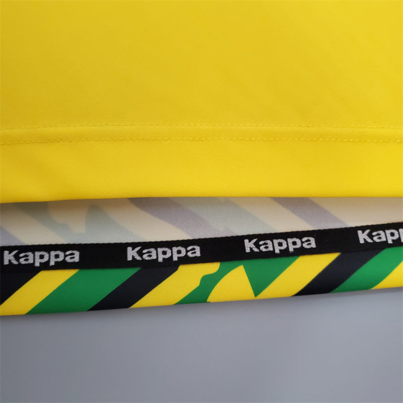 Camisa I Jamaica Retrô | 1998 Kappa - Amarela Verde e Preta