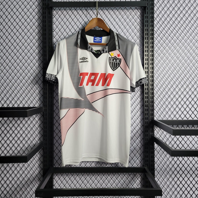 Camisa II Clube Atlético Mineiro | 1996 Torcedor Retrô - Branca