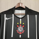 Camisa II Corinthians Retrô | 2004 Nike - Preta e Branca