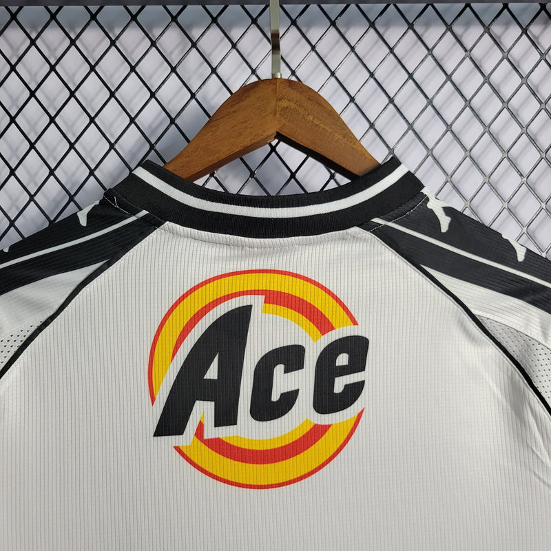 Camisa II Vasco Retrô | 2000 Torcedor Kappa - Branca