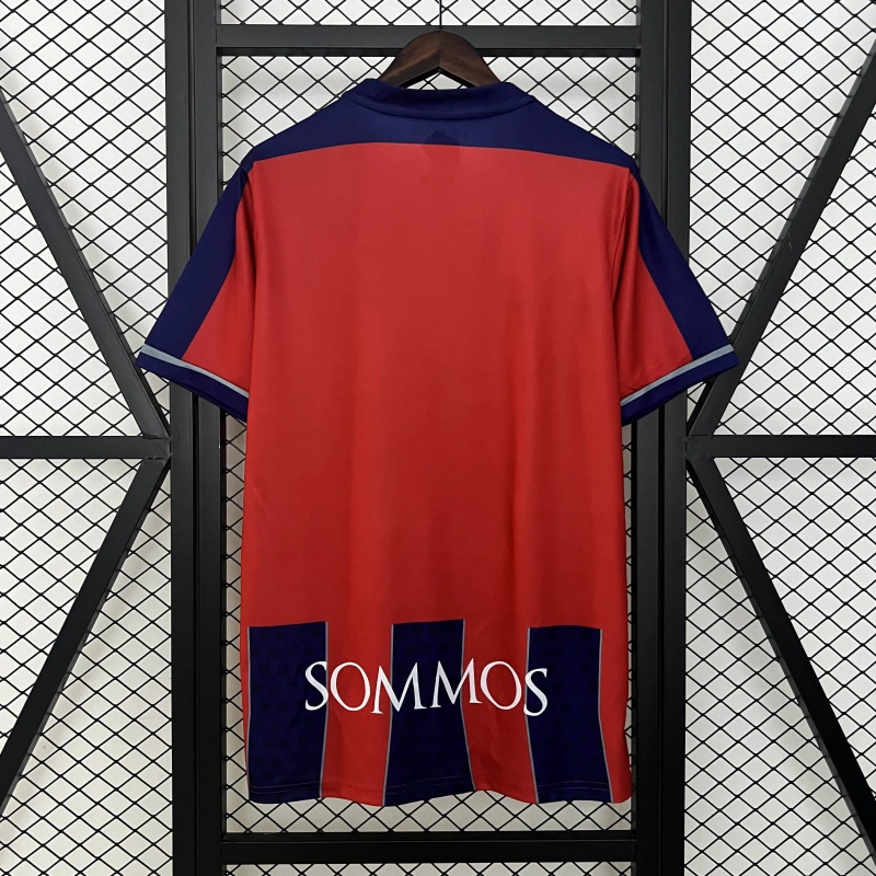 Camisa I SD Huesca | 24/25 Torcedor Soka - Azul e Vermelha