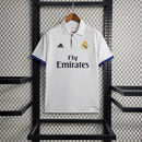 Camisa I Real Madrid Retrô | 16/17 Adidas - Branca