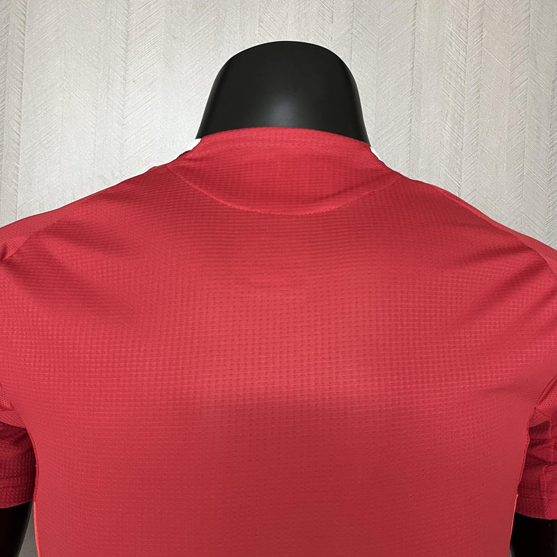 Camisa I Manchester United | 24/25 Modelo Jogador Adidas - Vermelha