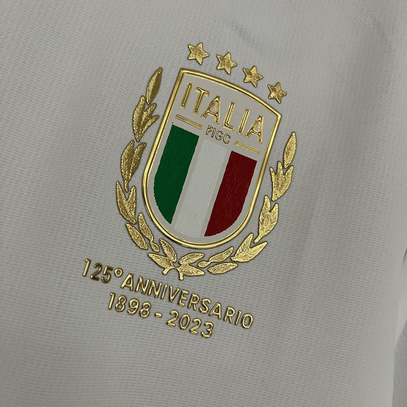 Camisa Edição Comemorativa Itália | 23/24 Torcedor Adidas - Branca