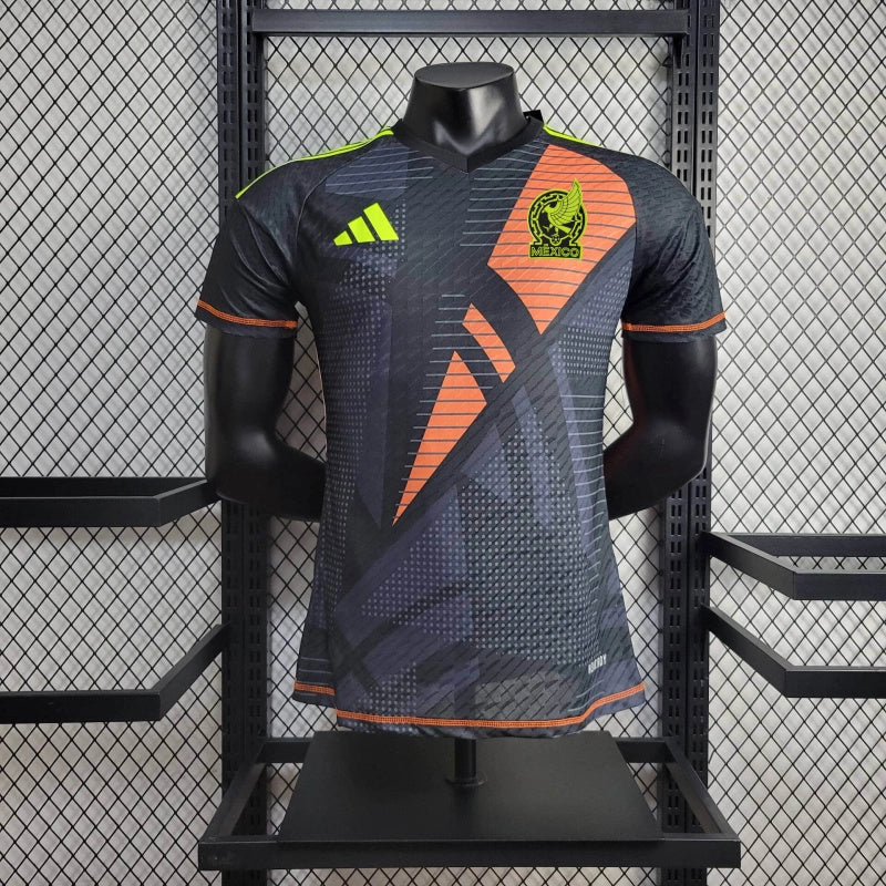 Camisa de Goleiro México | 2024 Modelo Jogador Adidas - Preta