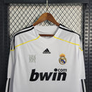 Camisa I Real Madrid Retrô | 10/11 Adidas - Branca - Manga Longa (Cópia)