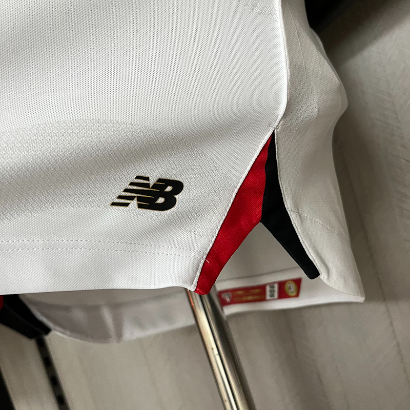 Camisa I São Paulo | 25/26 Modelo Jogador New Balance - Branca