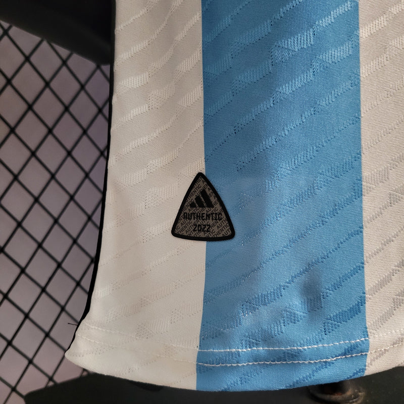Camisa I Argentina | 2022 Modelo Jogador Adidas - Azul e Branca