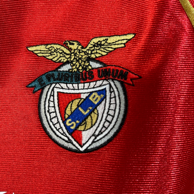 Camisa I Benfica Retrô | 98/99 Adidas - Vermelha