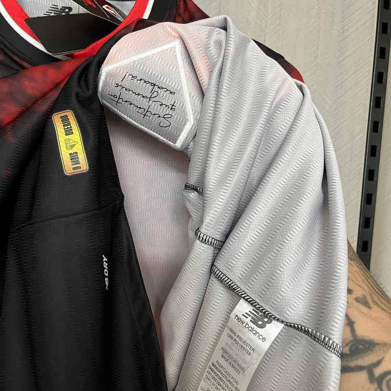 Camisa III São Paulo | 24/25 Torcedor New Balance - Preta e Vermelha