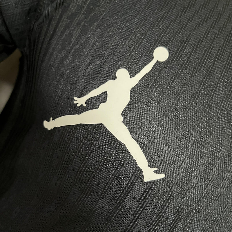 Camisa França x Balenciaga | 24/25 Modelo Jogador Jordan - Preta